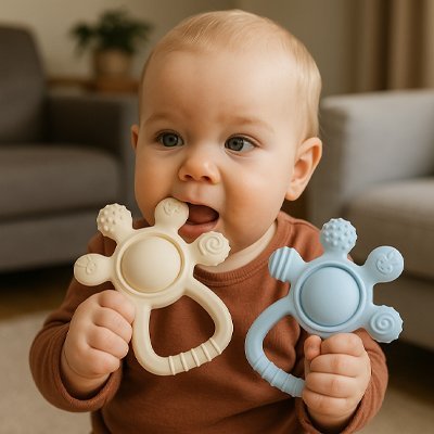 Anneau de dentition | Apaisant Naturel - lesirreductiblesbabys.com