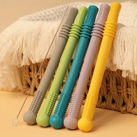 Anneau dentition bébé | Silicone Médical Apaisant - lesirreductiblesbabys.com