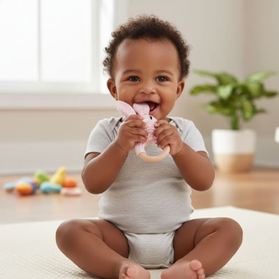 Hochet bébé | Éveil Naturel - lesirreductiblesbabys.com