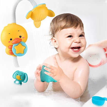 Jouet de bain coloré | BébéSplash - lesirreductiblesbabys.com