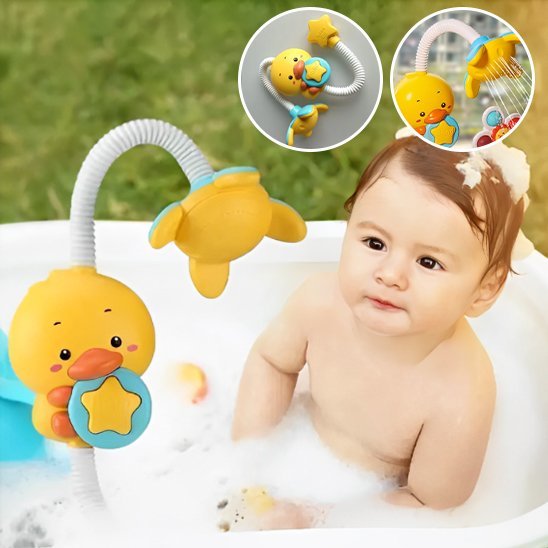 Jouet de bain coloré | BébéSplash - lesirreductiblesbabys.com