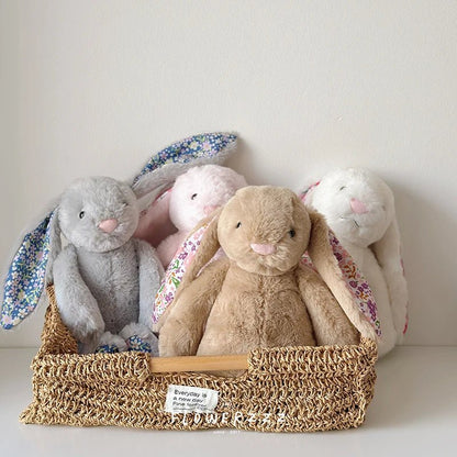 Lapin en peluche | Tendresse Florale - lesirreductiblesbabys.com